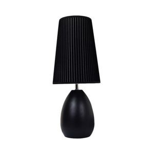 Teardrop Metal Table Lamp __ Black